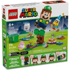 Super Mario bricks 71440 piedzīvojumi ar Luidži interaktīvā figūra