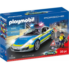 Komplekts ar policijas transportlīdzekli porshe 911 70066 porshe 911 carrera 4s