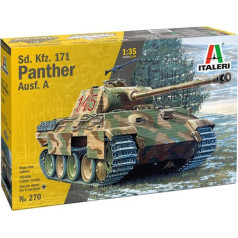 Plastmasas modelis sd.kfz.171 panther ausf. a 1/35