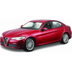 Metāla modelis alfa romeo giulia 2016 red 1/24