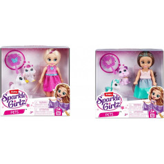 Zuru Sparkle Girlz Princeses lelle 4,7 collas ar dzīvniekiem