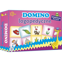 Logopēdiskā domino spēle k-g k-t