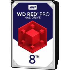 Hdd red pro 8tb 3,5'' 256mb satelīta datu/7200rpm