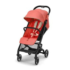 Cybex Gold Beezy Pushchair with One-Pull Harness, from Birth to Approx. 4 Years (max. 22 kg), Compact and Ergonomic, Hibiscus Red (Red)