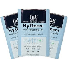 Fab Little Bag HyGeeni Bags for Diapers, Incontinence Pads, Ostomy & Catheter Bags - Bulk Pack of 150 Bags - Prevents Odors, No Mess, Eco Friendly