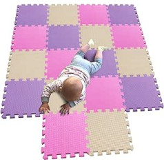 Mqiaoham Baby Floor Mat / Children’s Play Mat, Puzzle Design, Free from Harmful Substances