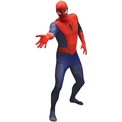 Morphsuits Amazing Spiderman 2 Zappar kostīms, izmērs XX-Large, 6 pēdas 2 collas - 6 pēdas 9 collas (186 cm - 206 cm), sarkans, MLASP2