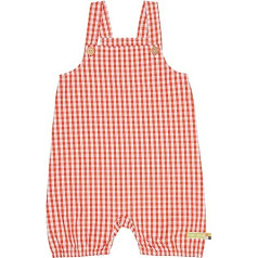 skaļi + lepni Unisex bērnu īsie Vichy čekas dungarees