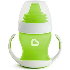 Munchkin® Gentle™ Transition Sippy Trainer Cup, 4 unces, zaļš