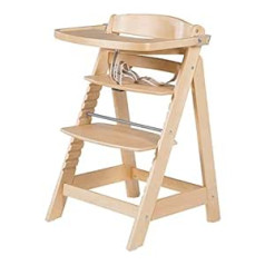 roba “Sit Up Click” Step High Chair Sit Up Fun light brown