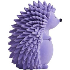 NENBOLEC Modern Sculpture Decor Hedgehog Statue Living Room Art Arts Polyresin Purple Gift 16 cm