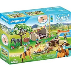 Playmobil 70329 DreamWorks vasaras nometne kopā ar Lucky and Spirit 4 gadiem un vairāk