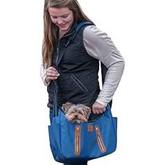 Pet Gear R&R Sling Carrier for Cats/Dogs, Storage Pockets, Removable Washable Liner, Zippered Top with Mesh Window