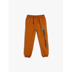 Koton Babyboys Basic Jogger Pocket Details Savelkamās aukliņas Matēta iekšpuse Kokvilnas sporta bikses