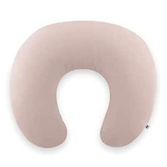 Hauck Nurse N Feed žindymo pagalvė su mikro granulių užpildu – Oeko-Tex® Standard 100, medvilnė, reguliuojamas kietumas, yra nešiojimo krepšys, plaunamas (dūminė rožinė)