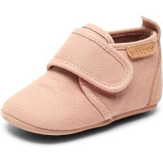 Bisgaard Baby Girls' Home Shoe kokvilnas čības