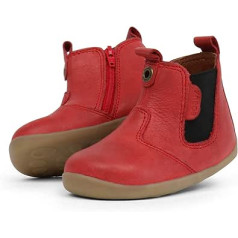 Bobux Step Up Jodphur Boot Red Unisex elastīgi neslīdoši zābaki