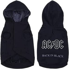 Cerdá - For Fan Pets | ACDC Rock Dog Clothes - Jumper Dog with Official Licence