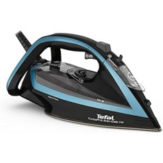 Tefal TurboPro FV5695E1 tvaika gludeklim Durilium AirGlide Autoclean Soleplate 3000 W melns/zils