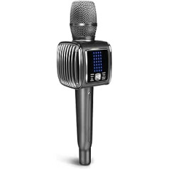 TOSING G6 Pro mikrofona karaoke pieaugušajiem/bērniem karaoke mašīna, 2.4G Bluetooth skaļrunis 20W pārnēsājams āra/auto/karaoke/baznīcas PA mikseru sistēma
