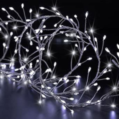 Boa Copper Outdoor - 400 Lights, Cool White, 8 Functions, Flexible Hose Feeric lights & christmas