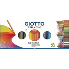 Giotto 2573 00 krāsaini zīmuļi, 50 gab. (1 iepakojumā)