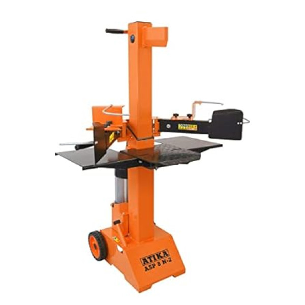 ATIKA 301731 Hydraulic Splitter ASP 8 N-2 Short Wood Splitter up to 550 mm | 8 Tonnes Splitting Force 8t | Firewood Splitter 400 V | Wood Splitter Standing 3500 W