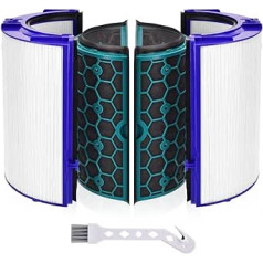 Leadaybetter Replacement Filter for Dyson HP04 TP04 DP04 TP05 DP05 Pure Cool, HEPA Air Purifier and Tower Fan, 360 Degree Combination Glass Hepa + Carbon Air Purifier Filter