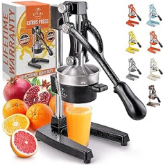 Zulay Kitchen Zulay Manual Citrus Juicer for Oranges and Lemons, High-quality, Robust