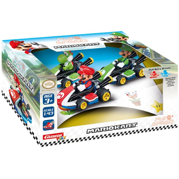 Mario Kart pull back vehicles 3pack