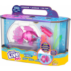 Little Live Pets figūrėlė su plaukiojančia žuvimi iš akvariumo