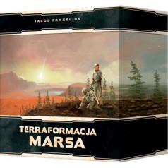 Mars terraforming accessory set: big storage box + 3D elements (Polish edition)