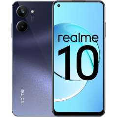 Realme 10 8/256gb viedtālrunis melns