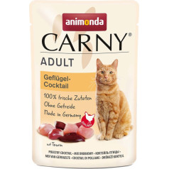 Animonda carny adult pouch poultry cocktail 85g