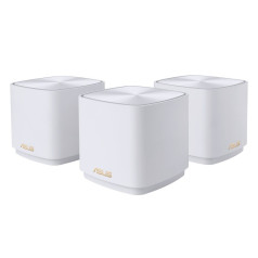 Zenwifi xd5 – ax3000 viso namo dviejų juostų tinklelio wifi 6 sistema (balta – 3 pakuotės)