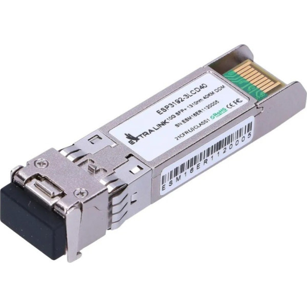 sfp+ moduļi 10g lc/upc 1310nm 40km viens režīms