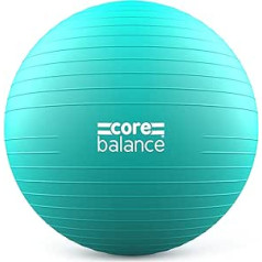 Core Balance, berstsicherer Gymnastikball - für Fitness Yoga Schwangerschaft - 55cm 65cm 75cm 85cm - inkl. Luftpumpe