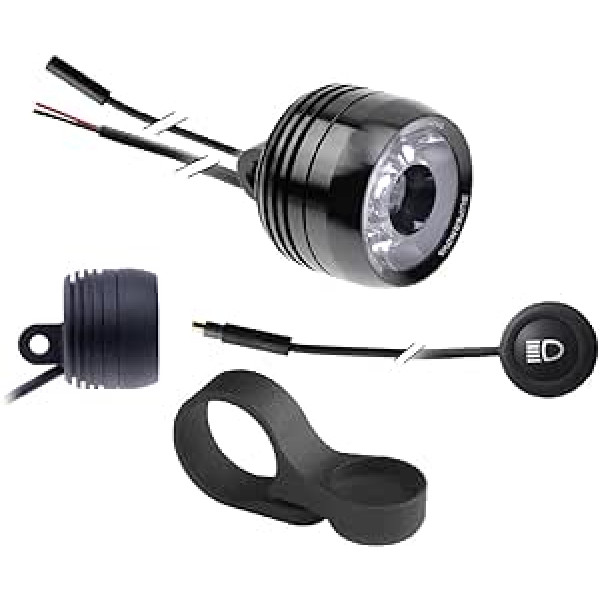 Supernova E-Bike LED Headlight Mini 2 Pro Black 550 lm StVZO