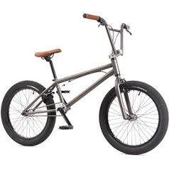 KHE BMX velosipēda plazma 21,25 collu melns antracīts, 20 collu piestiprināmais rotors, tikai 11,1 kg