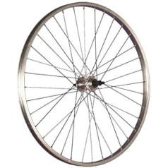 Taylor Wheels 26 collu velosipēda aizmugurējā riteņa alumīnijs brīvgaitas zobrata sudraba krāsā