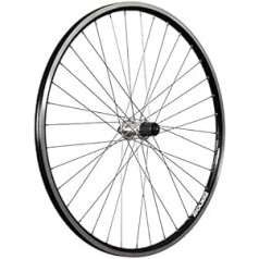 Taylor Wheels 28 collu velosipēda aizmugurējais ritenis ZAC2000 TX8000 7-10 622-19 melns/sudrabs