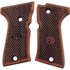 ZIB GRIPS Beretta Compact pistoles rokturim, rokām izgatavots no riekstkoka Ars.04