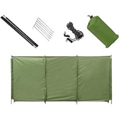 AUTOECHO Camping Wind Protection - Foldable Wind Protection for Outdoor Use Beach Windshield - Practical Wind Protection for Outdoor Picnics, Hiking, Beach, Forests