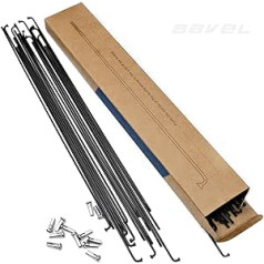 BaveL kalnu velosipēda tērauda spieķi 162 mm–173 mm ar sprauslām, 36 g.