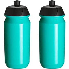 Tacx Shiva dviračių vandens buteliai, 500 ml, Celeste (2 vnt.)