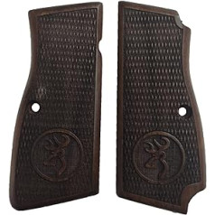 ZIB GRIPS Browning HP 14 pistoles rokturis ar rokām izgatavots no valrieksta koka Ars.053