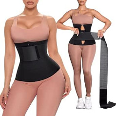 CHUMIAN Bauchweggürtel für Damen Fitness Gürtel Sauna Snatch Bandage Wrap Taillenformer Verstellbarer Neopren Schwitzgürtel Taille Trimmer