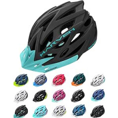 Meteor® Marven velosipēdu ķivere vīriešiem / sievietēm / bērniem, MTB / skrejritenis, braukšanai no kalna, šosejas velosipēdiem / kalnu velosipēdiem / skrituļslidām / BMX riteņbraukšanas ķivere zēniem / meitenēm