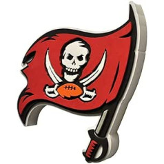 NFL Tampa Bay Buccaneers 3D putu sienas zīme