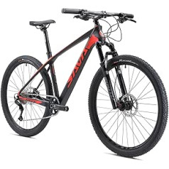 SAVADECK kalnu velosipēds 29 collu DECK6.1 Hardtail Mountain Bike oglekļa rāmja velosipēds 27,5 29 collu ar Shimano Deore M6100 12 ātrumu grupu komplektu XC kalnu velosipēds vīriešiem sievietēm un zēniem